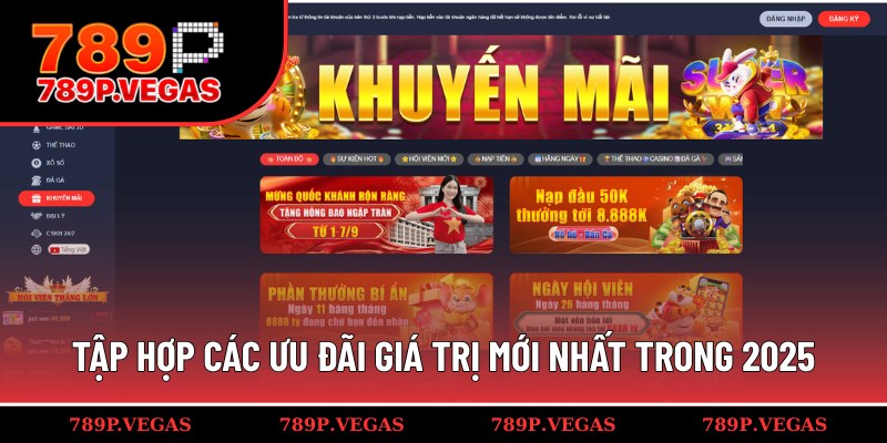 Danh sách những ưu đãi hot nhất tại nhà cái