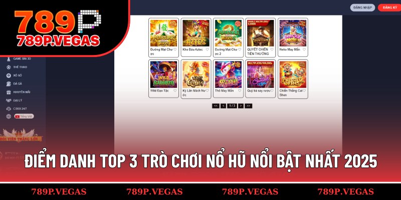 Bật mí những trò chơi slots hot nhất tại nhà cái